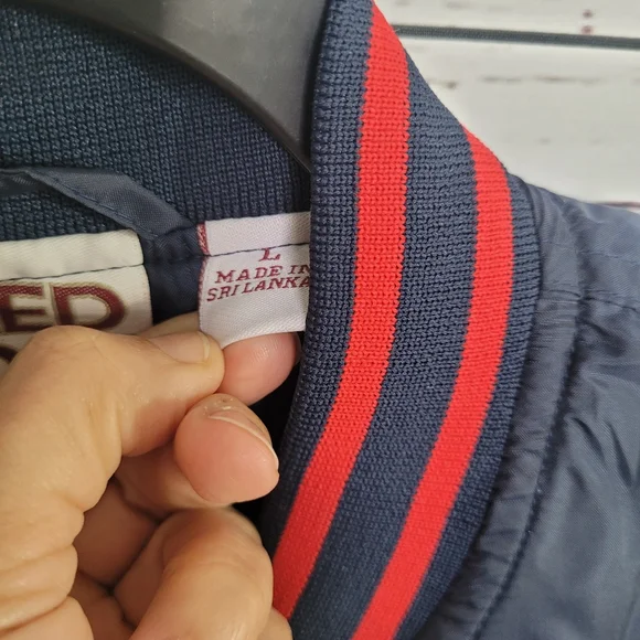 Vintage University of Arizona Baseball Jacket Size L NWT - Picture 6 of 7